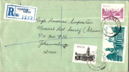RSA South Africa Cover Townsview  To Johannesburg - Lettres & Documents