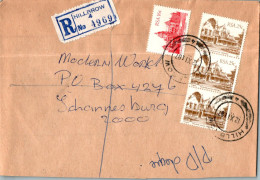 RSA South Africa Cover Hillrrow  To Johannesburg - Lettres & Documents