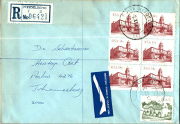 RSA South Africa Cover Heildelberg  To Johannesburg - Briefe U. Dokumente