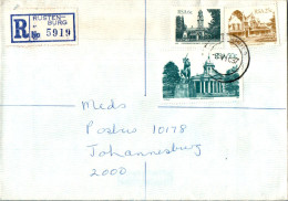 RSA South Africa Cover Rustenburg To Johannesburg - Lettres & Documents