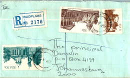 RSA South Africa Cover Badplass  To Johannesburg - Lettres & Documents