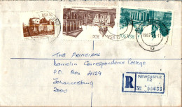 RSA South Africa Cover Newcastle  To Johannesburg - Lettres & Documents