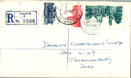 RSA South Africa Cover Parys  To Johannesburg - Lettres & Documents