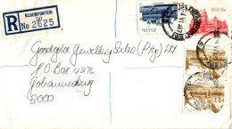 RSA South Africa Cover Bloemfontein  To Johannesburg - Lettres & Documents