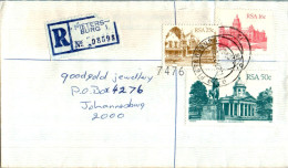 RSA South Africa Cover Pietersburg  To Johannesburg - Cartas & Documentos