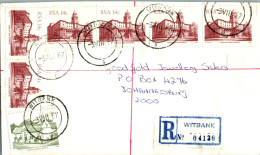 RSA South Africa Cover Witbank To Johannesburg - Lettres & Documents