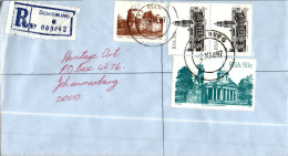 RSA South Africa Cover Boksburg  To Johannesburg - Lettres & Documents