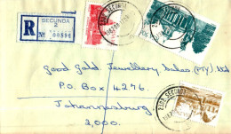 RSA South Africa Cover Secunda  To Johannesburg - Cartas & Documentos