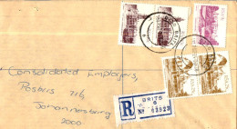 RSA South Africa Cover Brits  To Johannesburg - Storia Postale