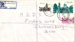 RSA South Africa Cover Flamwood  To Johannesburg - Lettres & Documents