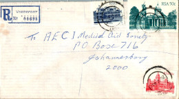 RSA South Africa Cover Vredefort  To Johannesburg - Lettres & Documents