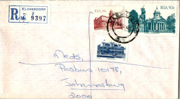 RSA South Africa Cover Klerksdorp  To Johannesburg - Cartas & Documentos