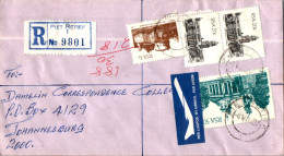 RSA South Africa Cover Piet Retief  To Johannesburg - Covers & Documents