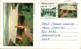 RSA South Africa Postal Stationery Dam To Doornfontein - Lettres & Documents