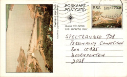 RSA South Africa Postal Stationery Dam To Doornfontein - Lettres & Documents