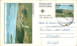 RSA South Africa Postal Stationery Dam To Excom - Lettres & Documents