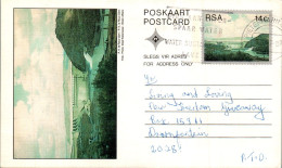 RSA South Africa Postal Stationery Dam To Doornfontein - Lettres & Documents