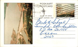 RSA South Africa Postal Stationery Dam To Excom - Lettres & Documents