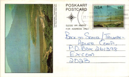 RSA South Africa Postal Stationery  To Excom - Brieven En Documenten