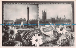 R109600 Greetings Sincere. Trafalgar Square And Houses Of Parliament - Welt