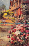 R109601 Greetings Postcard. A Happy Birthday. June In The Garden. Photochrom. 19 - Welt