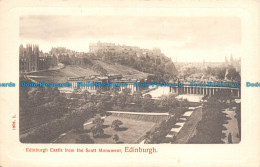 R109614 Edinburgh Castle From The Scott Monument. Edinburgh. Hartmann - Welt