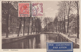 Nederland Postcard Airmail 1931 - Cartas & Documentos
