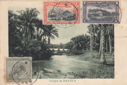 Belgium Kongo Postcard Airmail 1928 - Brieven En Documenten