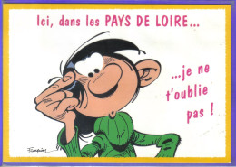 Carte Postale Bande Dessinée   Franquin Gaston Lagaffe    N° 7205  Très Beau Plan - Comics