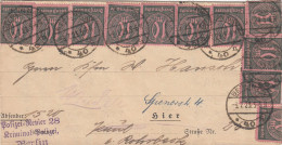 Deutsches Reich INFLA Dienstpost Dokument  1921-23 - Lettres & Documents