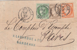France Document 1876 - 1876-1878 Sage (Typ I)