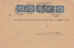 Deutsches Reich INFLA Dienstpost Brief 1921-23 - Briefe U. Dokumente