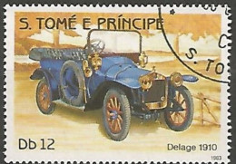 SAINT THOME ET PRINCE - Delage 1910 - Autos