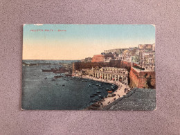 Valletta Malta - Marina Carte Postale Postcard - Malte