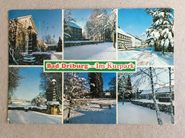 Germany Deutschland - Bad Driburg Spa Baths Resort On Winter - Sonstige & Ohne Zuordnung