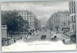 10719069 Genf GE Genf Rue Du Mont Blanc *  - Autres & Non Classés