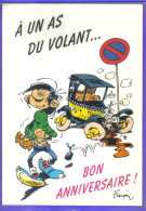 Carte Postale Bande Dessinée   Franquin Gaston Lagaffe    N° 343  Très Beau Plan - Comicfiguren