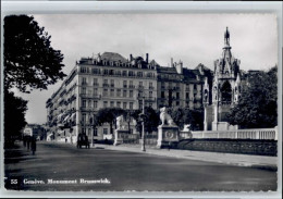 10719056 Genf GE Genf Monument Brunswick X  - Sonstige & Ohne Zuordnung