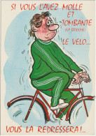 Humour :  Illustrateur  ,en  Vélo - Humour