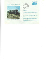 Romania - Post.st.cover Used 1979(25) - Philatelic Exhibition "Transfilex '79" - Steam Locomotive Series 142000 - Entiers Postaux