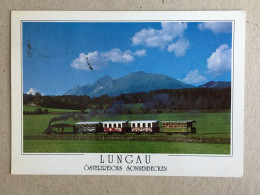 Austria Osterreich - Lungau Osterreichs Sonnenbecken Train Zug Chemin De Fer Eisenbahn Railway Steam Train - Autres & Non Classés