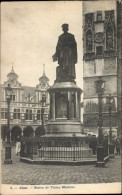 CPA Aalst Aalst Ostflandern, Statue Von Thiery Martens - Altri & Non Classificati