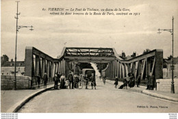 D18  VIERZON   Le Pont De Toulouse Au Dessus De La Gare - Vierzon