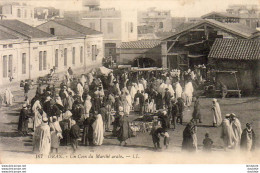 ALGERIE ORAN  Un Coin Du Marché Arabe - Oran