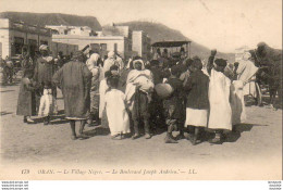 ALGERIE ORAN  Le Village Nègre Le Boulevard Joseph Andrieu - Oran