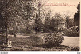 D92  Institution Du Parc De NEUILLY  Boulevard Du Château  ........ Rare Cliché - Neuilly Sur Seine