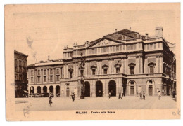 1933 MILANO  55 TEATRO ALLA SCALA - Milano (Mailand)