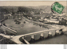 D46  CAHORS  Panorama Sur Le Pont Louis Philippe - Cahors