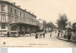 D47  MARMANDE  Avenue De La Gare   ( Animée ) ............. .  ( REP1917) - Marmande