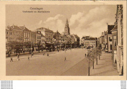 GRONINGEN  Vischmarkt En Martinitoren - Groningen